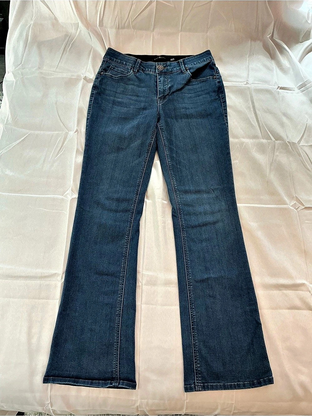 Liverpool Wide Leg Jeans in Blue Waist 28 Like New